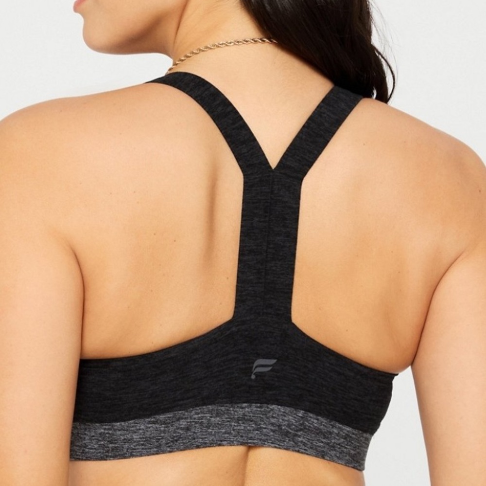Fabletics Sm ‘Heatherflex’tonal Longline Sport Br… - image 3